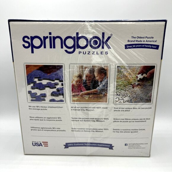 Springbok Puzzle Savior is Born Christmas Nativity 1000 Pieces Sealed - Picture 2 of 4